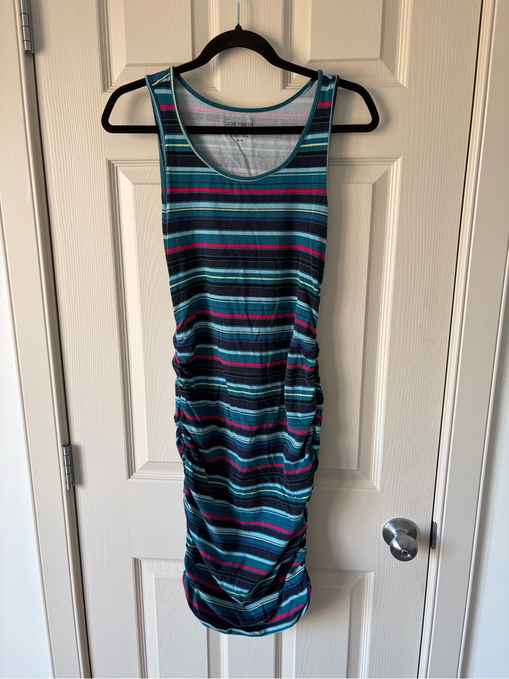 🖤 JOE FRESH - Active Striped Dress - Size Medium